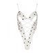 Эротическое боди с рисунком Passion LOVELIA BODY S/M, white