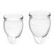 Менструальные чаши Satisfyer Feel Confident Transparent SO7791 фото 1