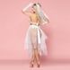 Эротическое свадебное платье "Невинная Милана" One Size White