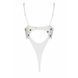 Эротическое боди с рисунком Passion LOVELIA BODY S/M, white
