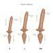 Анальная пробка с дилдо Strap-On-Me SWITCH PLUG-IN REALISTIC DILDO Caramel S SO6827 фото 4