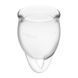 Менструальные чаши Satisfyer Feel Confident Transparent SO7791 фото 2