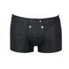 Мужские кожаные боксеры с клапаном Passion 050 SHORT PATRICK XXL/XXXL Black