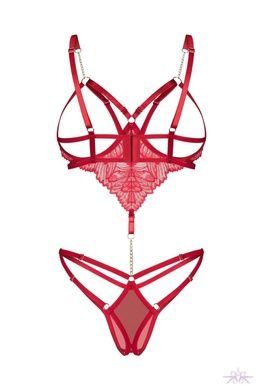 Боди Obsessive Matildea crotchless teddy S/M