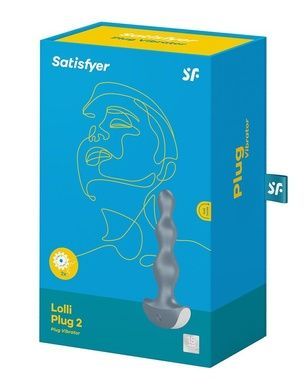 Анальний стимулятор Satisfyer Lolli-Plug 2 ice blue SO4927 фото