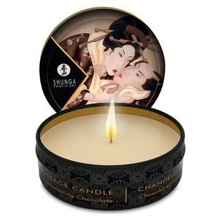 Массажная свеча Shunga Шоколад 30мл с афродизиаками SO2520 фото