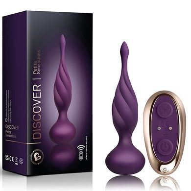 Анальна вібропробка Rocks Off Petite Sensations Discover Purple SO5977 фото
