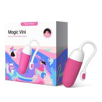 Смарт виброяйцо Magic Motion Vini Pink SO2693 фото