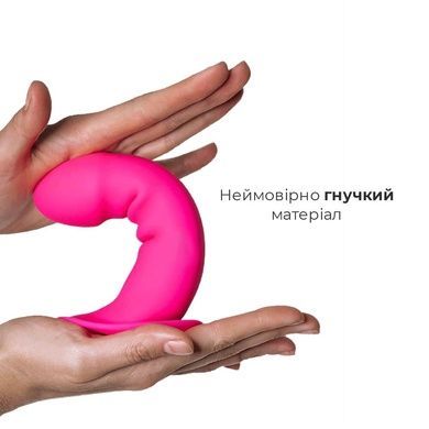 Дилдо с присоской Adrien Lastic Hitsens 2 Pink AD24011 фото