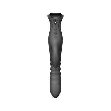 Пульсатор-кролик з вібрацією Zalo Mose 2 Obsidian Black SX2688 фото