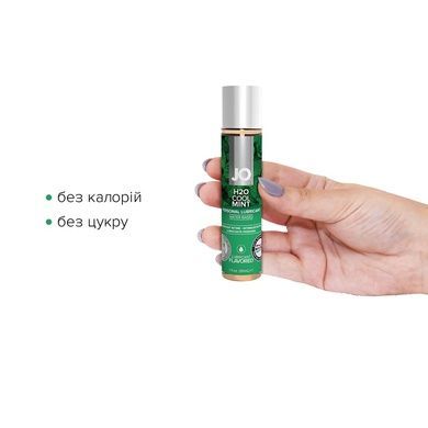 Оральний лубрикант JO H2O Прохолодна м'ята 30 мл SO1625 фото