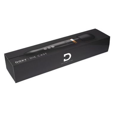 Вибромассажер DOXY Die Cast матово-черный SX2455 фото