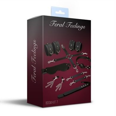 Набор Feral Feelings BDSM Kit 7 Black SO8276 фото