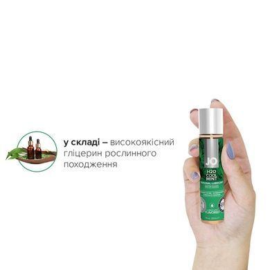 Оральний лубрикант JO H2O Прохолодна м'ята 30 мл SO1625 фото