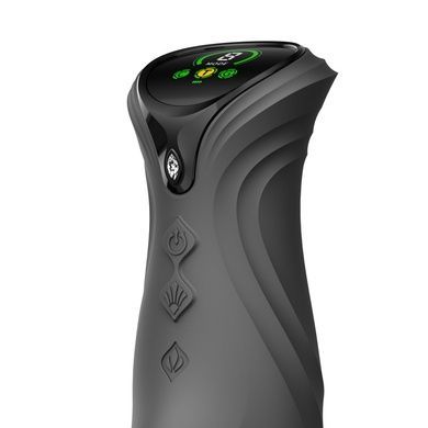 Пульсатор-кролик з вібрацією Zalo Mose 2 Obsidian Black SX2688 фото