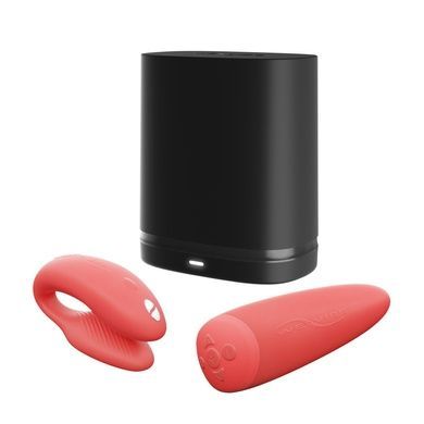 Смарт-вибратор для пар We-Vibe Chorus Crave Coral SO6920 фото