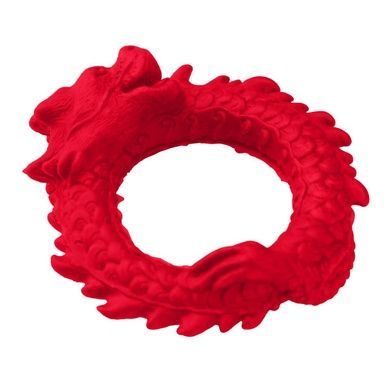 Эрекционное кольцо Creature Cocks Rise of the Dragon Silicone Penis Ring - Red SX2221 фото