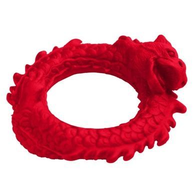 Эрекционное кольцо Creature Cocks Rise of the Dragon Silicone Penis Ring - Red SX2221 фото