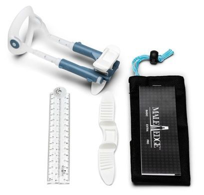 Екстендер для збільшення члена Male Edge Basic, ремінцевий, маса всього 65 г, міцний пластик ME001 фото