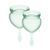 Набір менструальних чаш Satisfyer Feel Good light green SO3585 фото