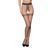 Телесные колготки с доступом, контрастная двойная резинка Passion TIOPEN 015 1/2 (20 den), beige