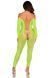 Бодистокинг Leg Avenue Crotchless Footless Lingerie Bodystocking One Size Neon Green