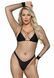 Бодістокінг у велику сітку Leg Avenue Long Sleeved Bodystocking One size Black, довгий рукав