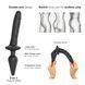 Анальная пробка с дилдо Strap-On-Me SWITCH PLUG-IN REALISTIC DILDO Black L SO6828 фото 2