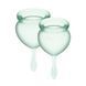 Набор менструальных чаш Satisfyer Feel Good light green SO3585 фото