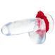 Эрекционное кольцо Creature Cocks Rise of the Dragon Silicone Penis Ring - Red SX2221 фото 7