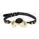 Силиконовый кляп Zalo Silicone Ball Gag Black SO8229 фото 1