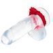 Эрекционное кольцо Creature Cocks Rise of the Dragon Silicone Penis Ring - Red SX2221 фото 6