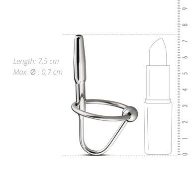 Уретральний стимулятор Sinner Gear Unbendable Sperm Stopper Hollow Ring SO4581 фото
