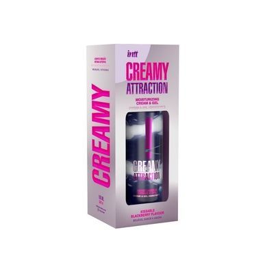 Увлажняющий крем-гель Intt Creamy Attraction Ежевика 100мл SX2658 фото
