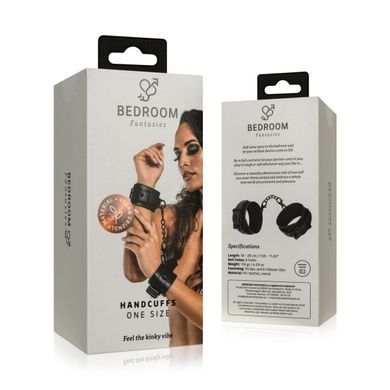 Наручники Bedroom Fantasies черные SO8803 фото