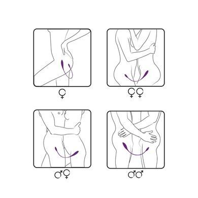 Вибратор двухсторонний Adrien Lastic AD-2 AD108216 фото