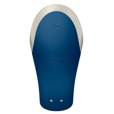 Смарт-вібратор для пар Satisfyer Double Love Blue SO4929 фото