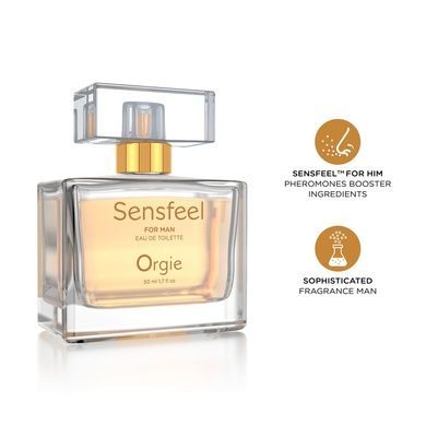 Мужские духи с феромонами Orgie Sensfeel 50мл SX1539 фото