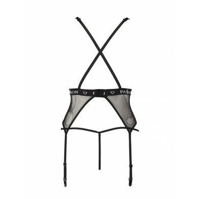 Полупрозрачный корсет Passion Exclusive MIRAJANE CORSET S/M, black