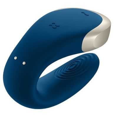 Смарт-вібратор для пар Satisfyer Double Love Blue SO4929 фото