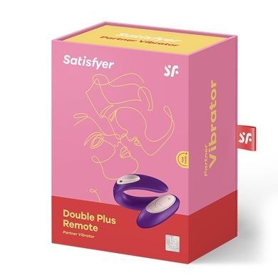 Вибратор для пар Satisfyer Double Plus Remote SO2021 фото