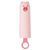 Вибратор-мороженое CuteVibe Teddy Pink (Black Dildo) SO6547 фото