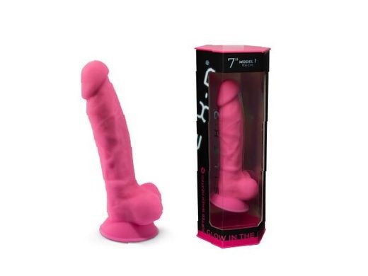Фалоімітатор SilexD Johnny Pink, що світиться SO7026 фото