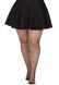 Колготки Leg Avenue Rhinestone micro net tights Plus size Black, дрібна сітка, стрази