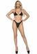 Бодистокинг в крупную сетку Leg Avenue Long Sleeved Bodystocking One size Nude, длинный рукав