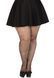 Колготки Leg Avenue Rhinestone micro net tights Plus size Black, дрібна сітка, стрази