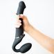 Безременной страпон с вибрацией Strap-On-Me Black M SO3354 фото 6