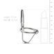 Уретральний стимулятор Sinner Gear Unbendable Sperm Stopper Hollow Ring SO4581 фото 3