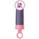 Вибратор-мороженое CuteVibe Teddy Pink (Black Dildo) SO6547 фото 3