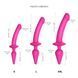 Анальна пробка з ділдо Strap-On-Me SWITCH PLUG-IN DILDO Fuchsia L SO6829 фото 4
